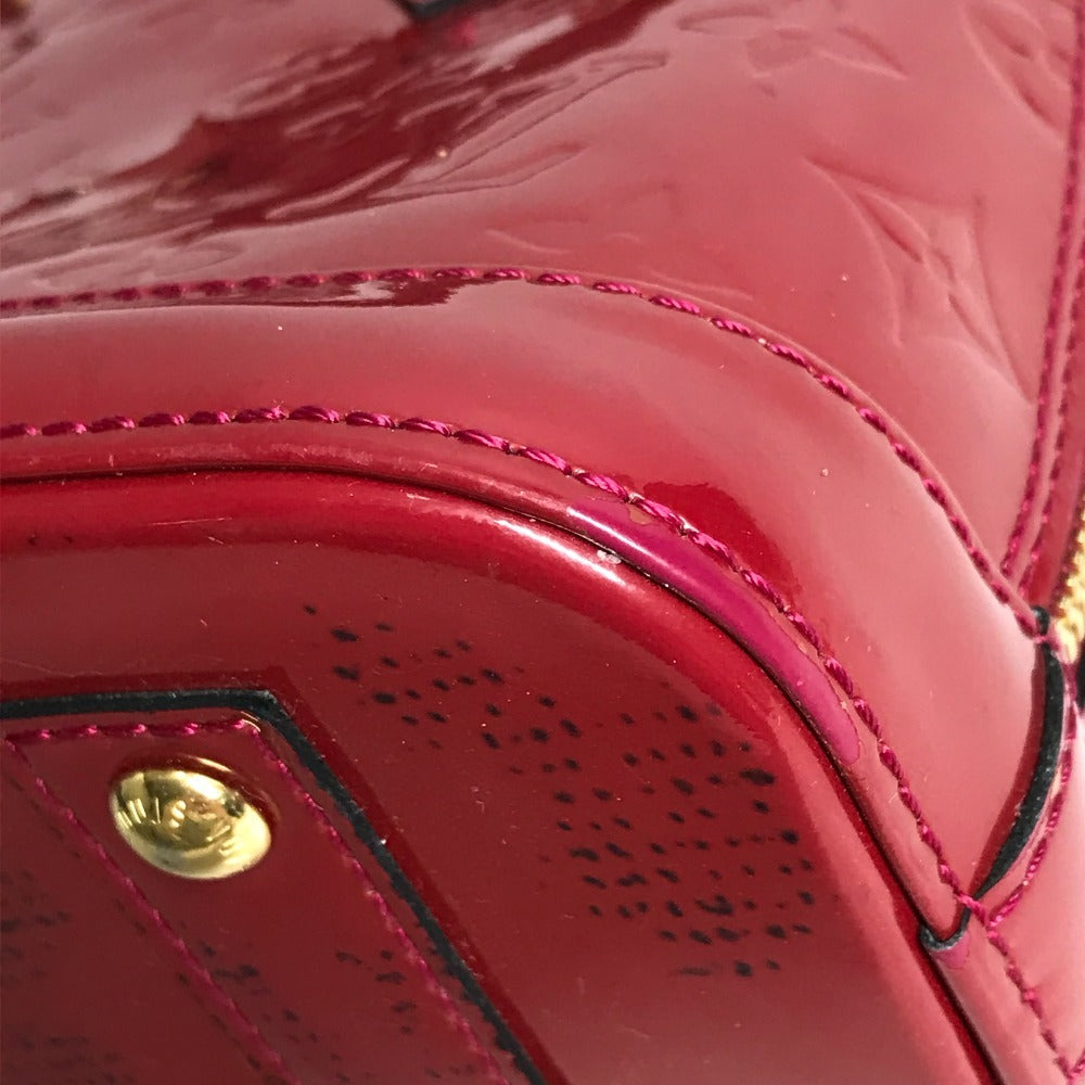 LOUIS VUITTON M91771 Monogram Vernis Alma BB Alma BB Bag 2WAY Bag Shoulder Bag Crossbody Bag Handbag Monogram Vernis Canvas Women's Rose Indien Red