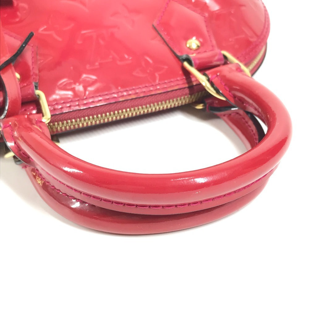 LOUIS VUITTON M91771 Monogram Vernis Alma BB Alma BB Bag 2WAY Bag Shoulder Bag Crossbody Bag Handbag Monogram Vernis Canvas Women's Rose Indien Red