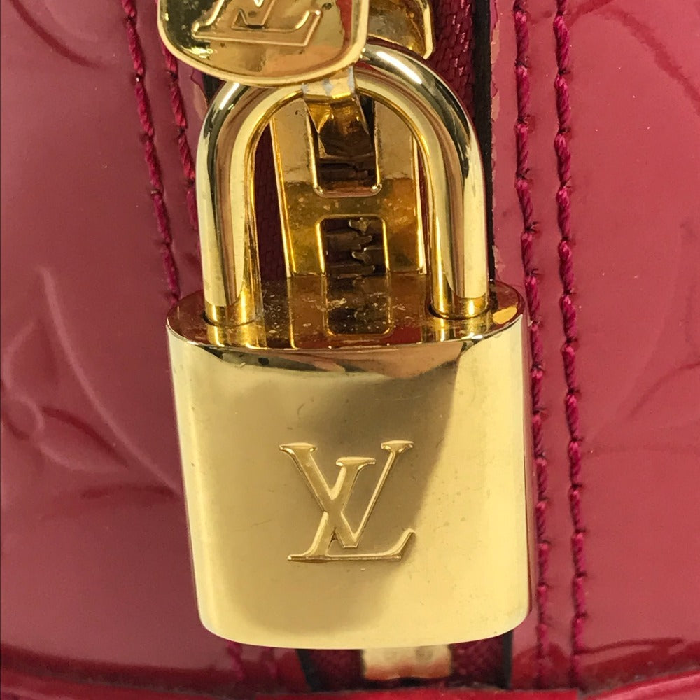 LOUIS VUITTON M91771 Monogram Vernis Alma BB Alma BB Bag 2WAY Bag Shoulder Bag Crossbody Bag Handbag Monogram Vernis Canvas Women's Rose Indien Red