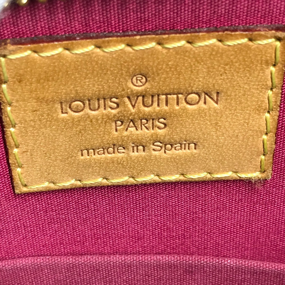 LOUIS VUITTON M91771 Monogram Vernis Alma BB Alma BB Bag 2WAY Bag Shoulder Bag Crossbody Bag Handbag Monogram Vernis Canvas Women's Rose Indien Red