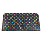 LOUIS VUITTON M93754 Monogram Multicolore Portefeuille Insolite Long Wallet Monogram Multicolore Canvas Unisex Black