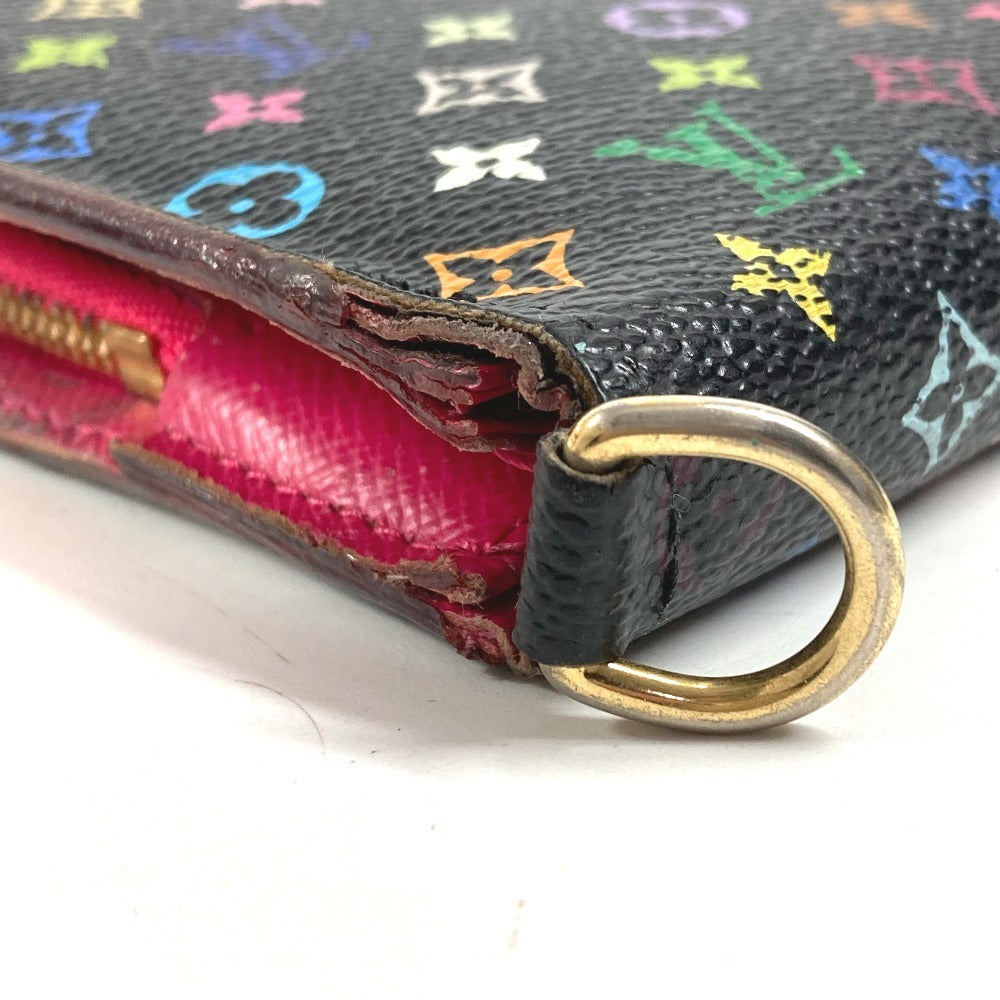 LOUIS VUITTON M93754 Monogram Multicolore Portefeuille Insolite Long Wallet Monogram Multicolore Canvas Unisex Black