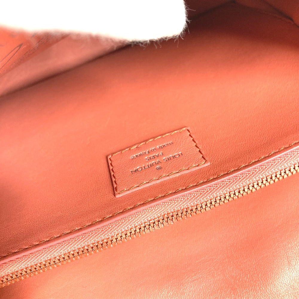 LOUIS VUITTON M64626 マスターズコレクション モナリザ Wチェーンバッグ カバン チェーンバッグ 斜め掛け フラップ ハンドバッグ ショルダーバッグ レザー ユニセックス ピンク