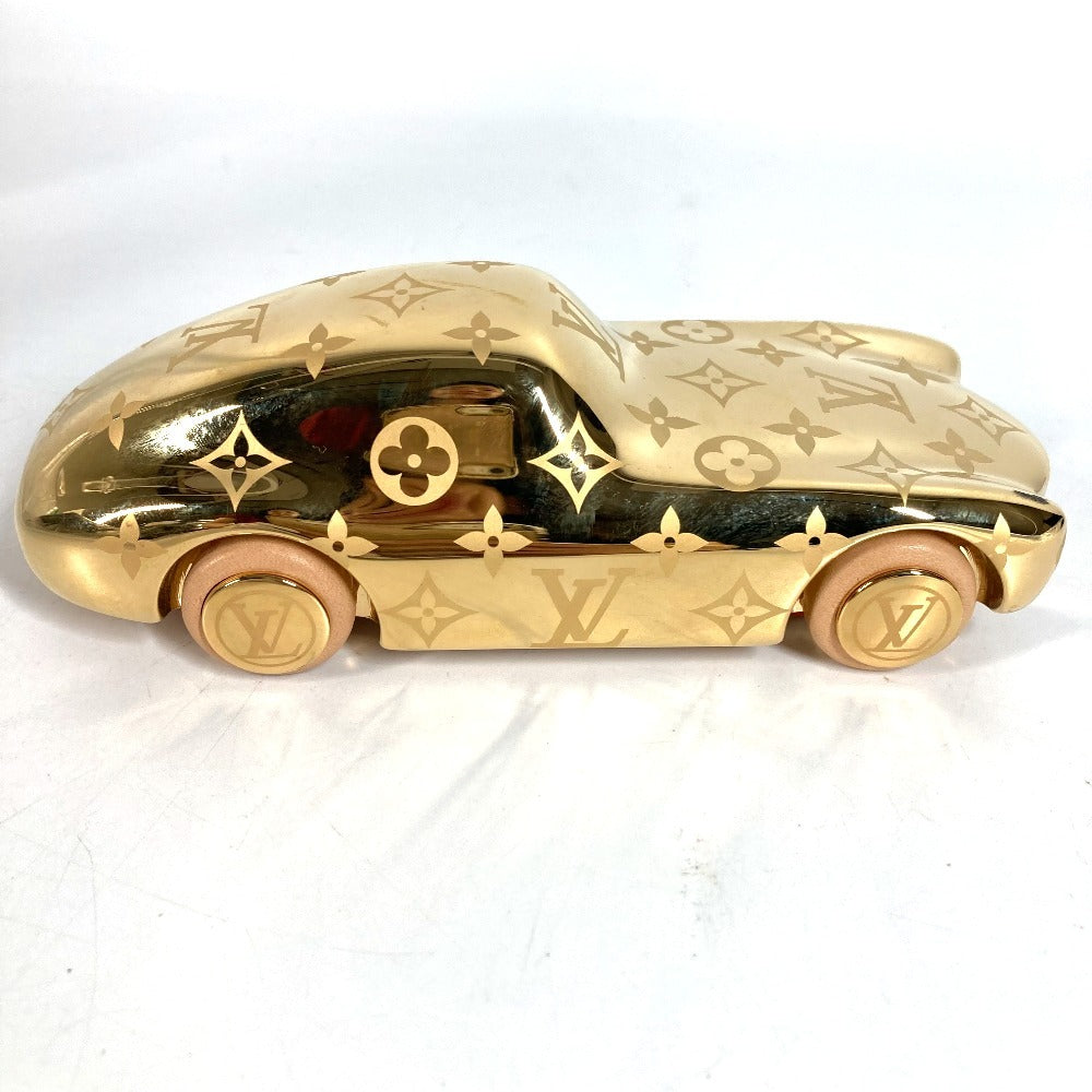 LOUIS VUITTON R97981 モノグラム VOGUEZ VOLEZ VOYAGEZ ペーパーウェイト 非売品 車 カー CAR オブジェ 真鍮 ユニセックス ゴールド