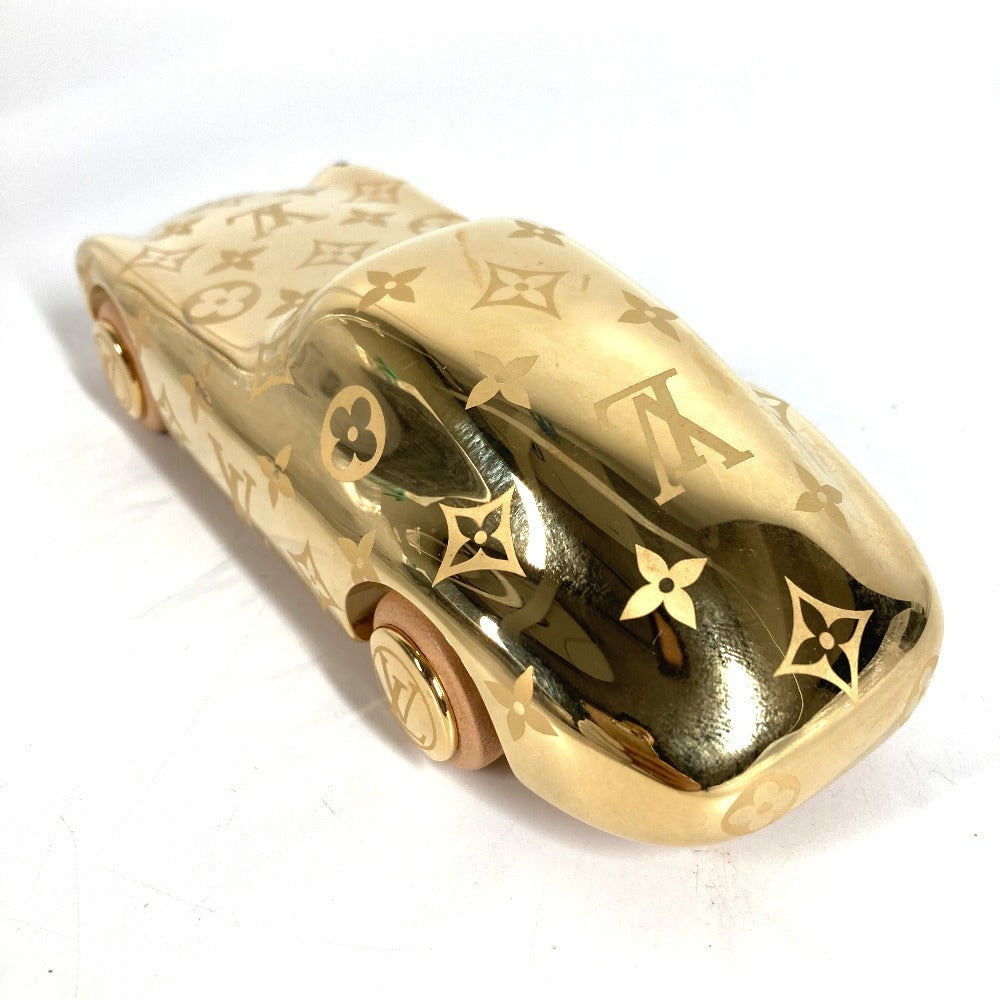 LOUIS VUITTON R97981 モノグラム VOGUEZ VOLEZ VOYAGEZ ペーパーウェイト 非売品 車 カー CAR オブジェ 真鍮 ユニセックス ゴールド