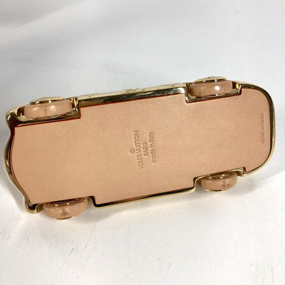 LOUIS VUITTON R97981 モノグラム VOGUEZ VOLEZ VOYAGEZ ペーパーウェイト 非売品 車 カー CAR オブジェ 真鍮 ユニセックス ゴールド