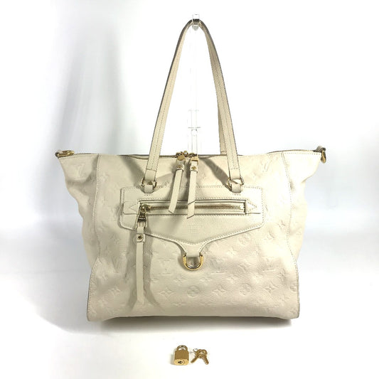 LOUIS VUITTON M93411 モノグラムアンプラント ルミニューズPM ルミニューズ PM カバン トートバッグ 肩掛け ショルダーバッグ モノグラムアンプラントレザー ユニセックス ネージュ ホワイト
