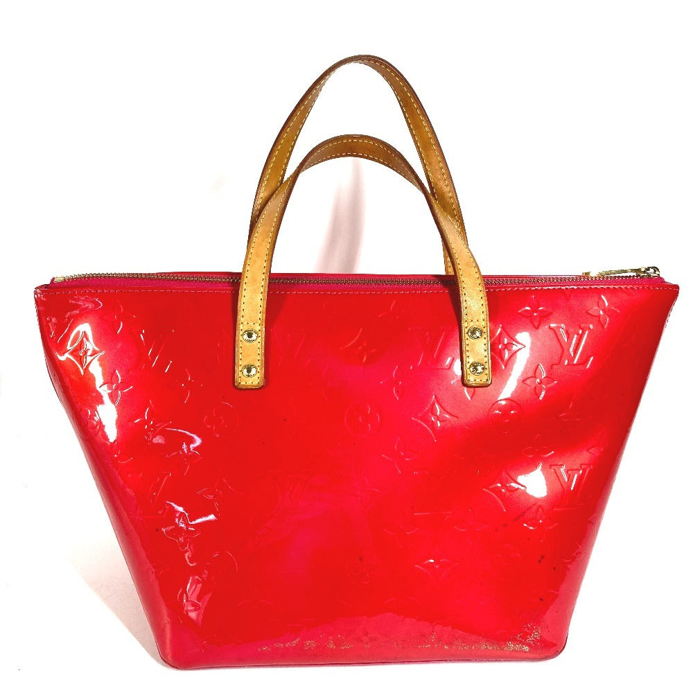 LOUIS VUITTON M93669 モノグラムヴェルニ ベルヴューPM ベルヴュー PM カバン トートバッグ ハンドバッグ モノグラムヴェルニキャンバス ユニセックス ローズポップ ピンク