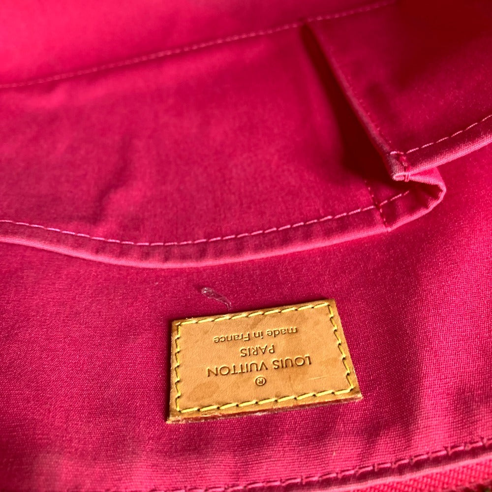 LOUIS VUITTON M93669 モノグラムヴェルニ ベルヴューPM ベルヴュー PM カバン トートバッグ ハンドバッグ モノグラムヴェルニキャンバス ユニセックス ローズポップ ピンク