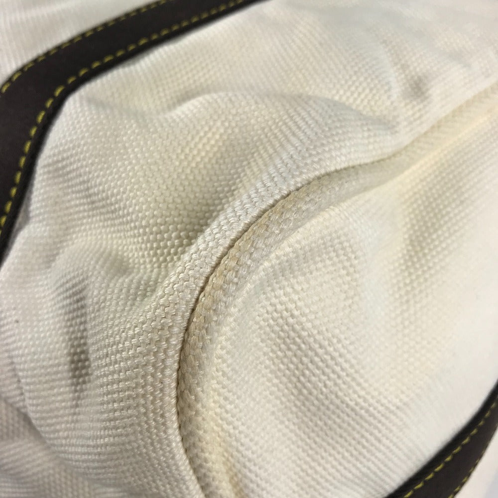 LOUIS VUITTON M40033 Antigua Cabas GM Cabas GM Bag Shoulder Tote Bag Shoulder Bag Canvas Unisex Ecru White
