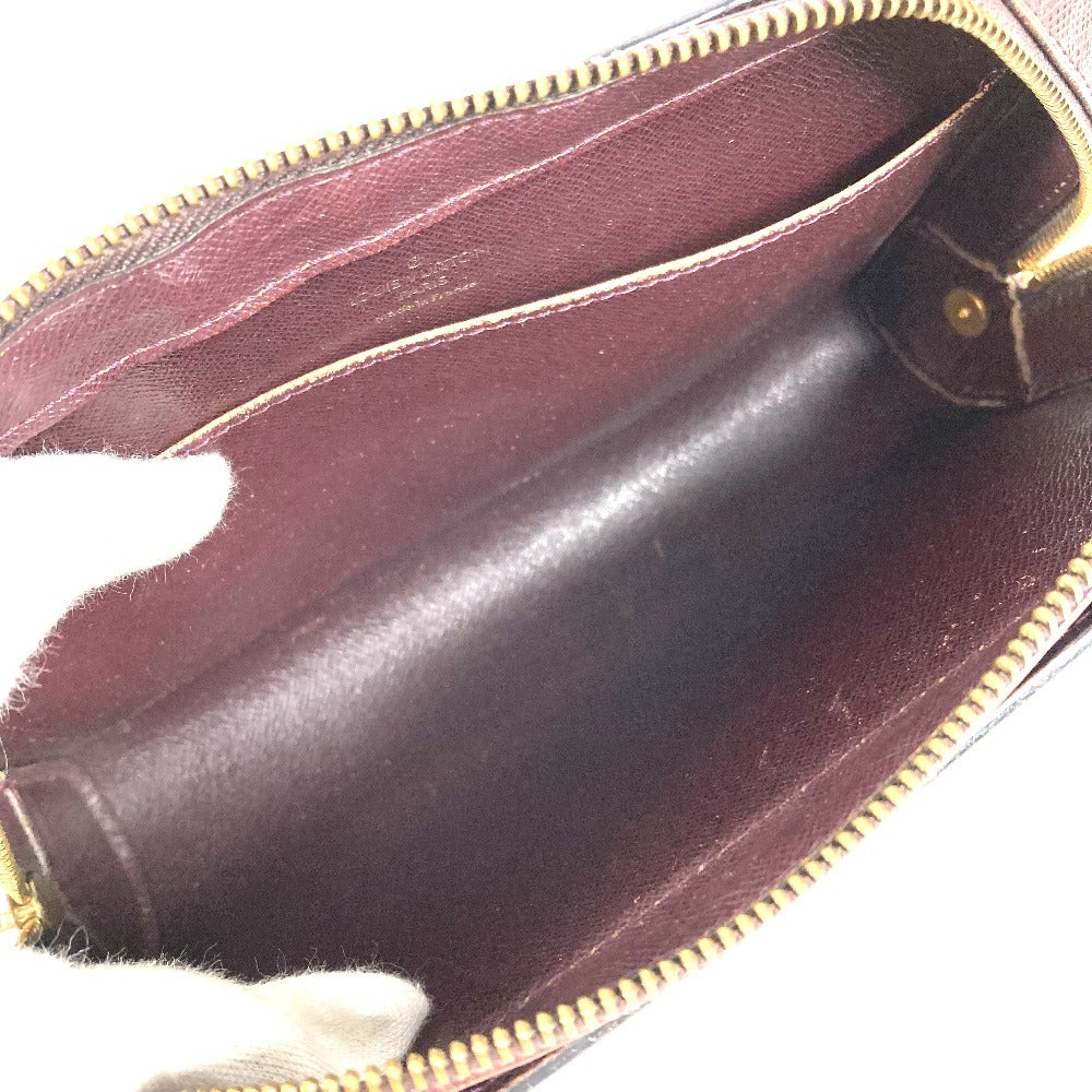 LOUIS VUITTON M30186 タイガ バイカル ストラップ付き クラッチバッグ セカンドバッグ タイガレザー ユニセックス アカジュー パープル