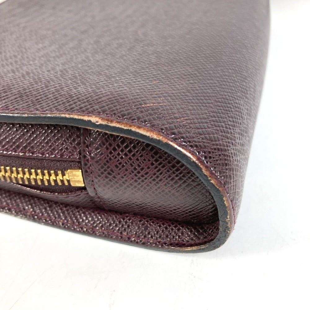 LOUIS VUITTON M30186 タイガ バイカル ストラップ付き クラッチバッグ セカンドバッグ タイガレザー ユニセックス アカジュー パープル