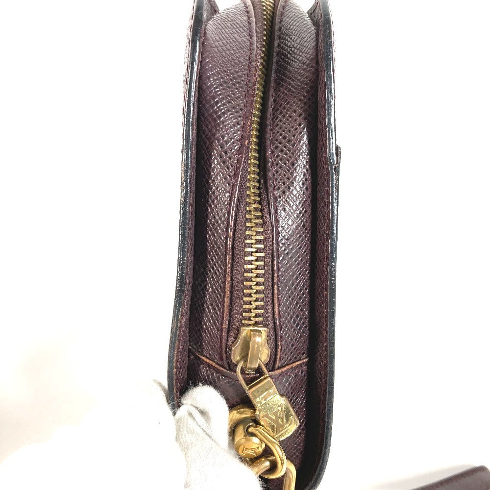 LOUIS VUITTON M30186 タイガ バイカル ストラップ付き クラッチバッグ セカンドバッグ タイガレザー ユニセックス アカジュー パープル