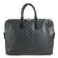 LOUIS VUITTON N48224 Damier Graphite Porte Documents Jour PDJ กระเป๋า กระเป๋าเอกสาร กระเป๋าถือ กระเป๋าเอกสาร กระเป๋าธุรกิจ แคนวาส Damier Graphite ผู้ชาย สีดำ