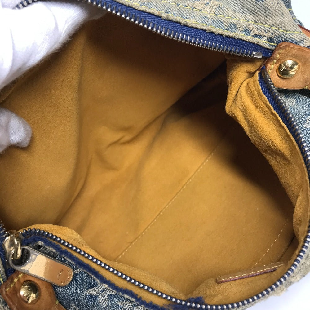 LOUIS VUITTON M95049 モノグラムデニム バギーPM バギー PM 斜め掛け ポケット カバン ２WAYバッグ 肩掛け ショルダーバッグ モノグラムデニム レディース ブルー