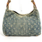 LOUIS VUITTON M95049 モノグラムデニム バギーPM バギー PM 斜め掛け ポケット カバン ２WAYバッグ 肩掛け ショルダーバッグ モノグラムデニム レディース ブルー