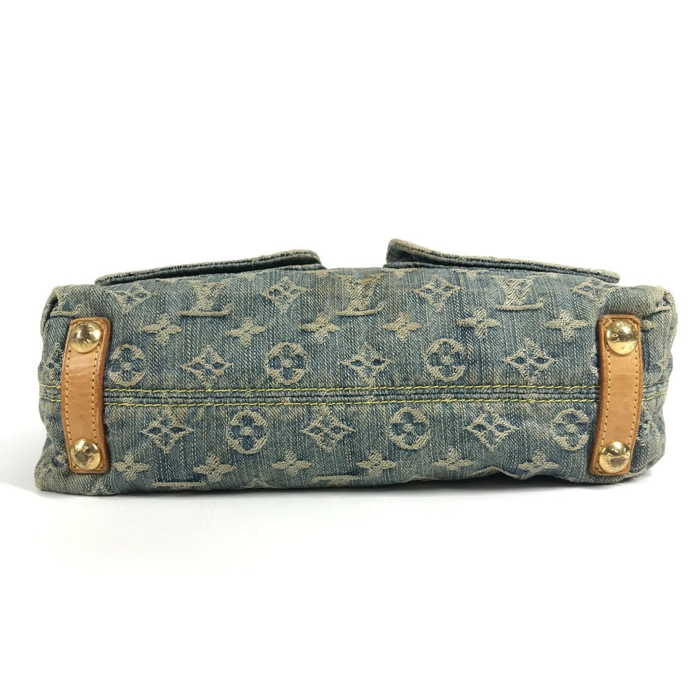 LOUIS VUITTON M95049 モノグラムデニム バギーPM バギー PM 斜め掛け ポケット カバン ２WAYバッグ 肩掛け ショルダーバッグ モノグラムデニム レディース ブルー