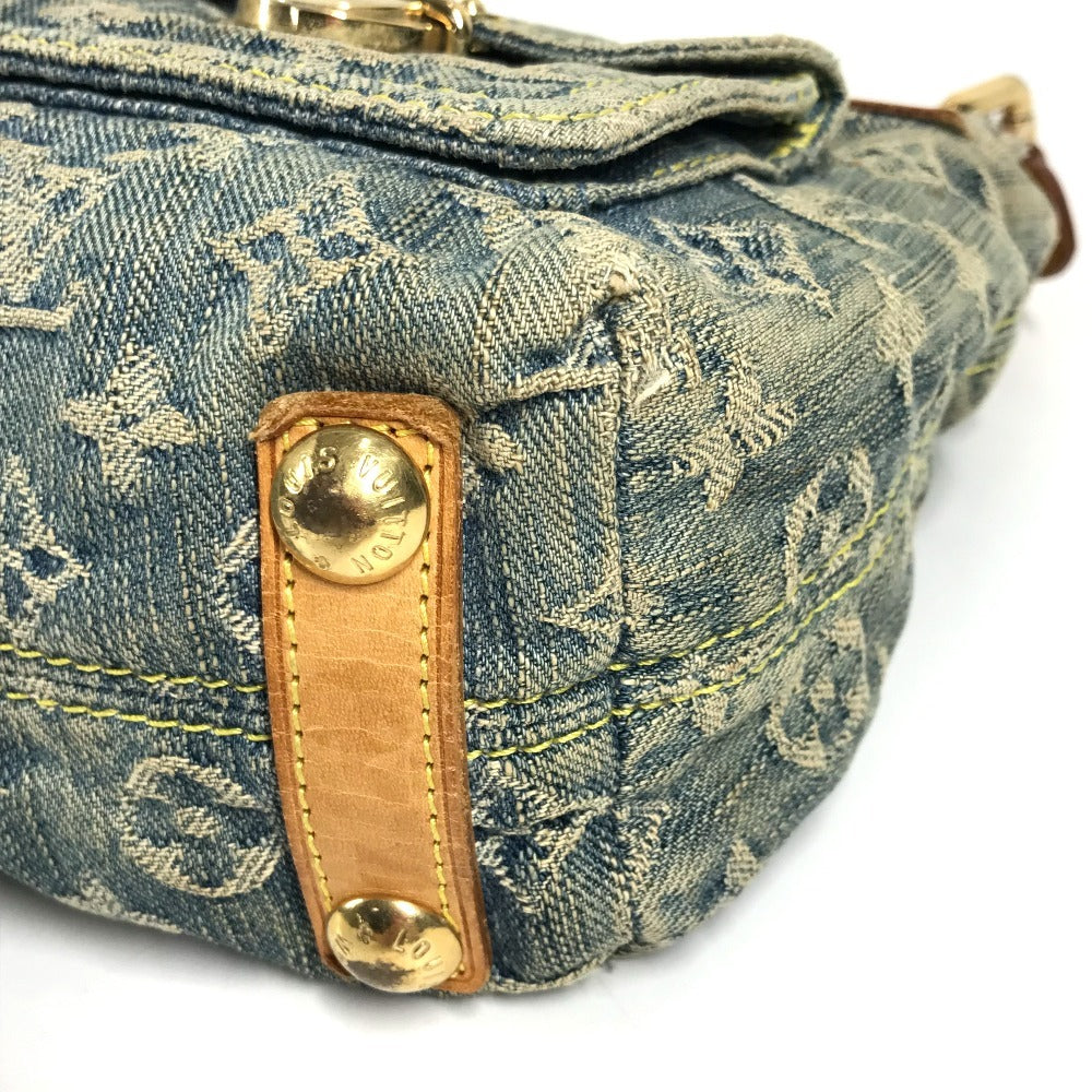 LOUIS VUITTON M95049 モノグラムデニム バギーPM バギー PM 斜め掛け ポケット カバン ２WAYバッグ 肩掛け ショルダーバッグ モノグラムデニム レディース ブルー
