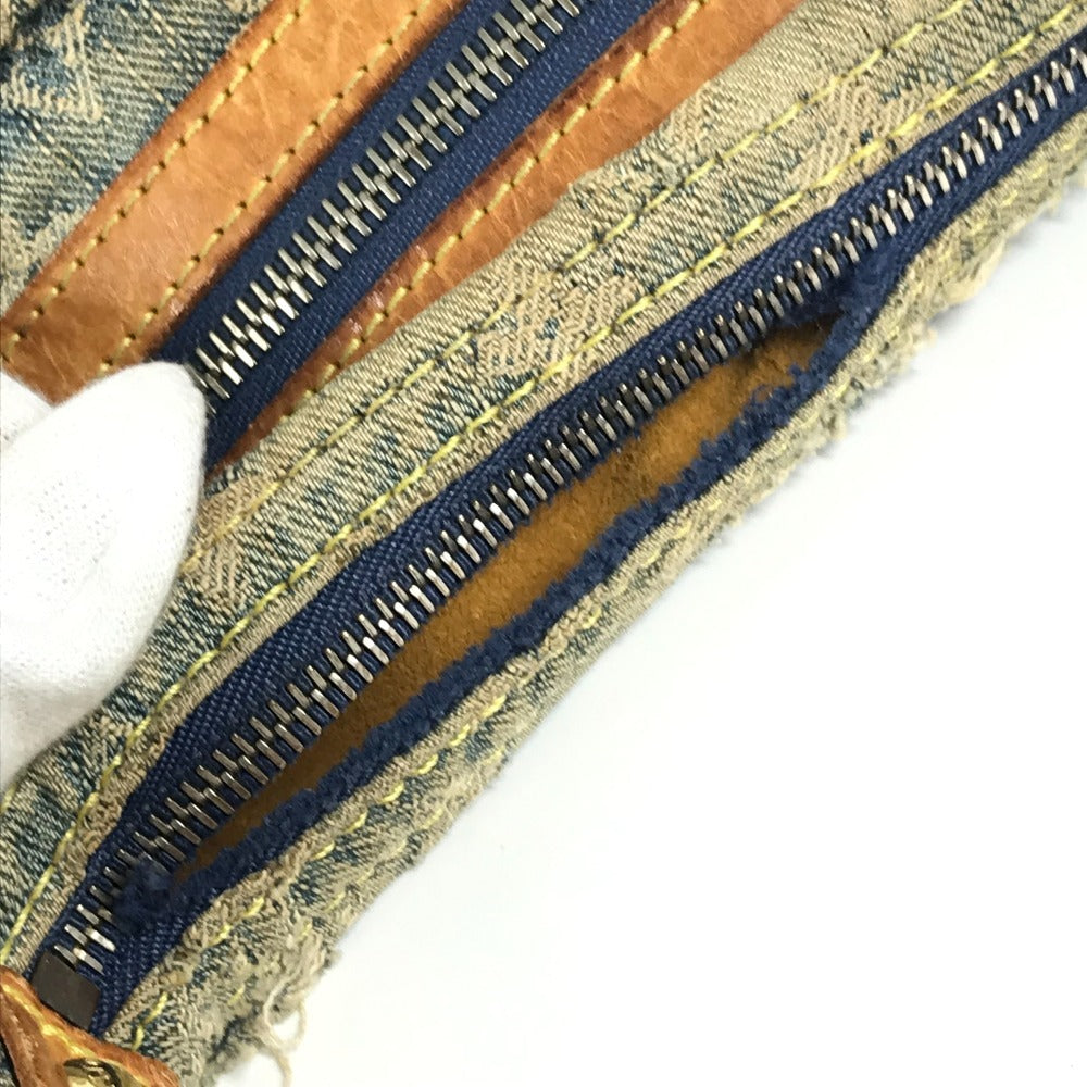 LOUIS VUITTON M95049 モノグラムデニム バギーPM バギー PM 斜め掛け ポケット カバン ２WAYバッグ 肩掛け ショルダーバッグ モノグラムデニム レディース ブルー