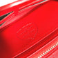 LOUIS VUITTON M81909 モノグラム LV × YK 草間彌生 ポルトフォイユ サラ NM 草間彌生 ドット 水玉 2つ折り フラップ 長財布 レザー ユニセックス レッド