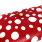 LOUIS VUITTON M81909 モノグラム LV × YK 草間彌生 ポルトフォイユ サラ NM 草間彌生 ドット 水玉 2つ折り フラップ 長財布 レザー ユニセックス レッド