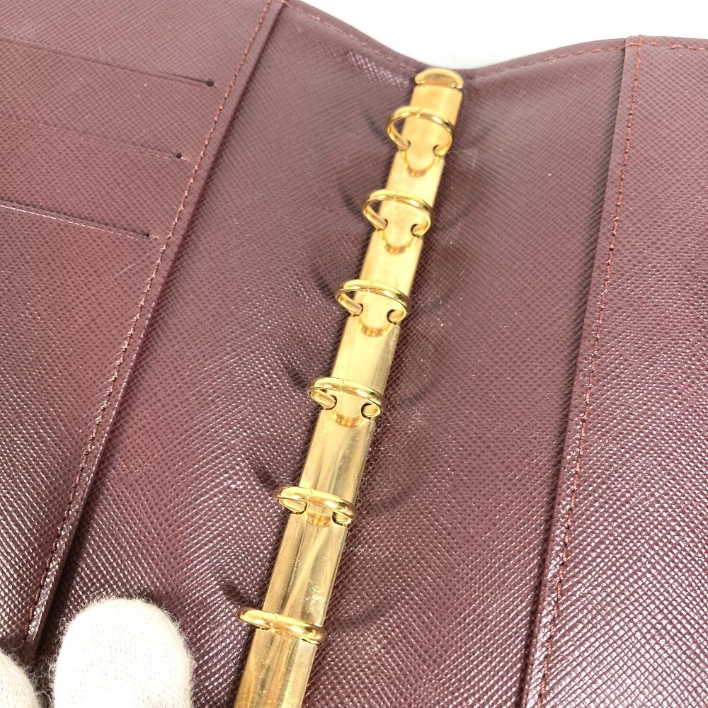 LOUIS VUITTON R20912 モノグラムミニ アジェンダPM アジェンダ PM システム手帳 ステーショナリー 手帳カバー モノグラムミニキャンバス ユニセックス スリーズ レッド