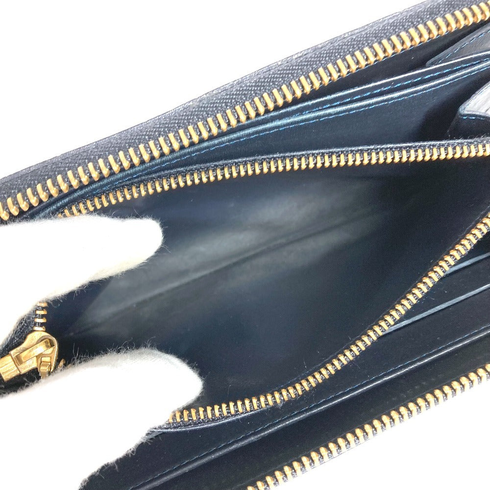 LOUIS VUITTON M91475 ヴェルニレオパード 豹 ヒョウ柄 ジッピーウォレット ロングウォレット ラウンドファスナー 長財布 パテントレザー ユニセックス ブラック