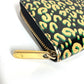 LOUIS VUITTON M91475 ヴェルニレオパード 豹 ヒョウ柄 ジッピーウォレット ロングウォレット ラウンドファスナー 長財布 パテントレザー ユニセックス ブラック
