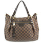 LOUIS VUITTON N41131 Damier Evora MM Evora MM Bag Tote Bag Shoulder Bag Damier Canvas Unisex Ebene Brown