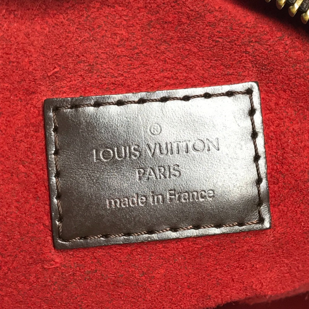 LOUIS VUITTON N41131 Damier Evora MM Evora MM Bag Tote Bag Shoulder Bag Damier Canvas Unisex Ebene Brown