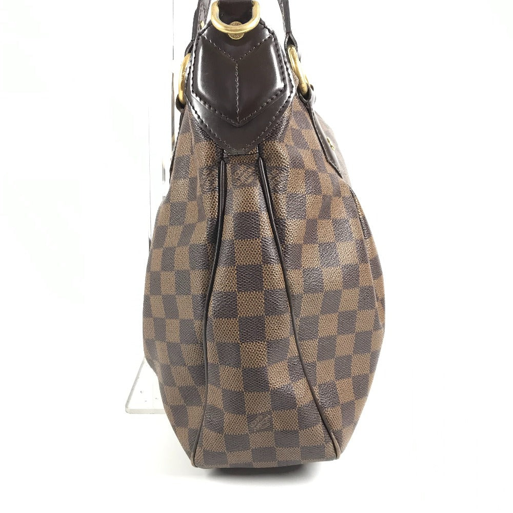 LOUIS VUITTON N41131 Damier Evora MM Evora MM Bag Tote Bag Shoulder Bag Damier Canvas Unisex Ebene Brown