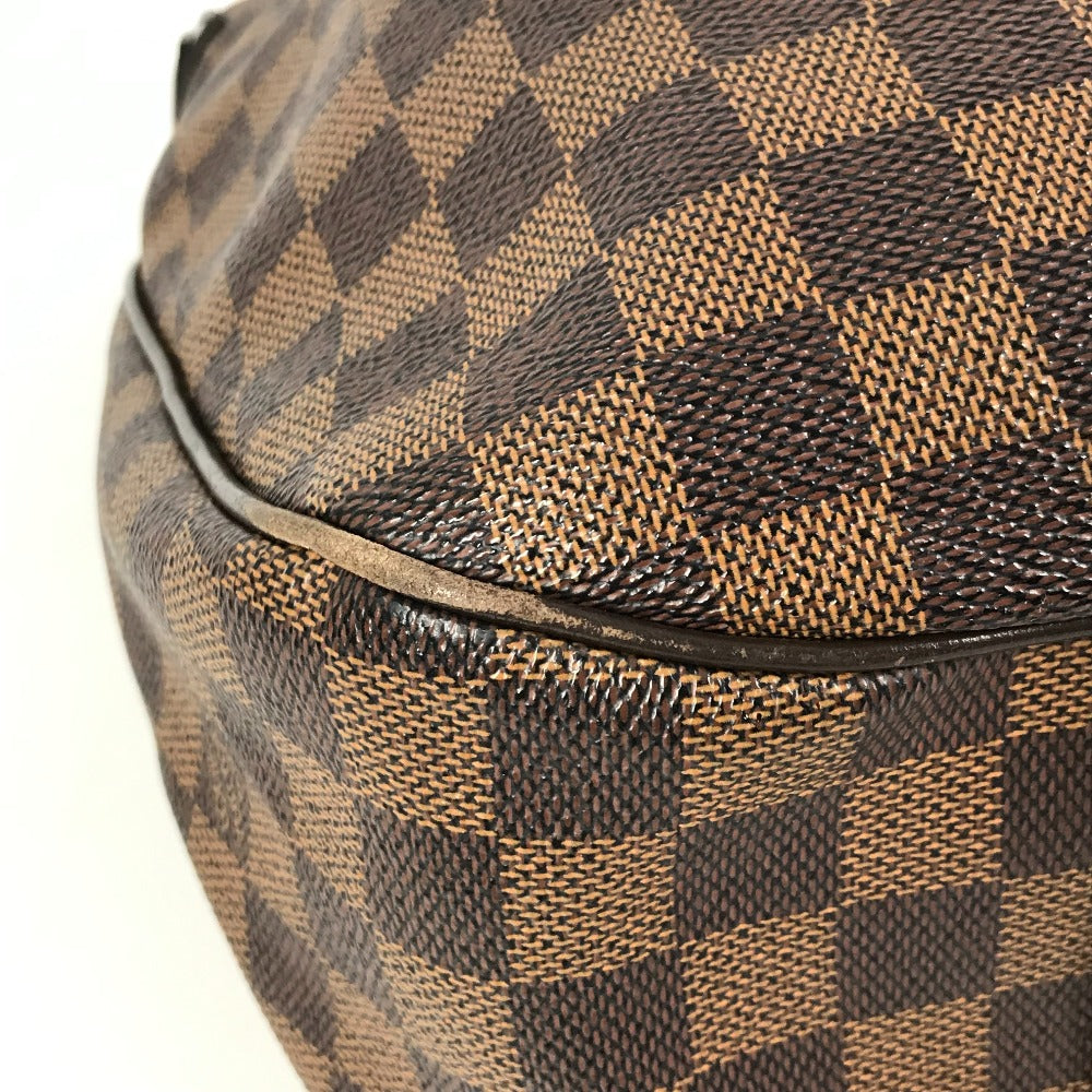 LOUIS VUITTON N41131 Damier Evora MM Evora MM Bag Tote Bag Shoulder Bag Damier Canvas Unisex Ebene Brown