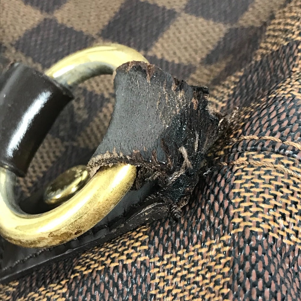 LOUIS VUITTON N41131 Damier Evora MM Evora MM Bag Tote Bag Shoulder Bag Damier Canvas Unisex Ebene Brown