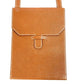 HERMES ヴィンテージ アメリ 斜め掛け ポシェット フラップ ショルダーバッグ レザー ユニセックス ブラウン