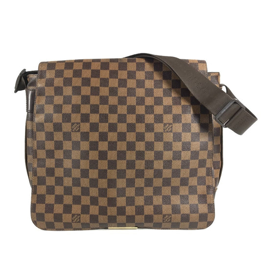 LOUIS VUITTON N45258 Damier Bastille 2-Way Bag, Handbag, Shoulder Bag, Damier Canvas, Unisex, Ebene, Brown
