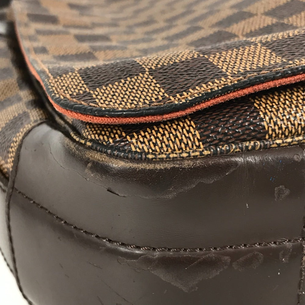 LOUIS VUITTON N45258 Damier Bastille 2-Way Bag, Handbag, Shoulder Bag, Damier Canvas, Unisex, Ebene, Brown