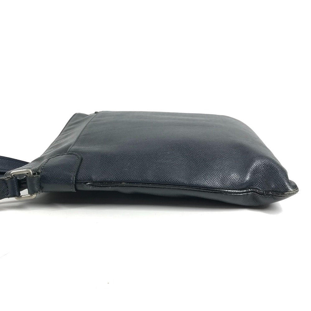 LOUIS VUITTON M32629 Taiga Sasha Bag Crossbody Pochette Shoulder Bag Taiga Leather Unisex Boreal Navy