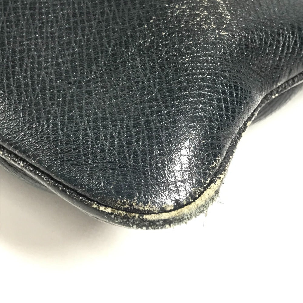 LOUIS VUITTON M32629 Taiga Sasha Bag Crossbody Pochette Shoulder Bag Taiga Leather Unisex Boreal Navy