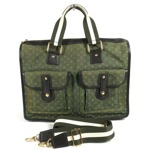 LOUIS VUITTON M42342 Monogram Mini Sac Mary Kate 2WAY Bag, Handbag, Shoulder Bag, Monogram Mini Canvas, Women's, TST Khaki