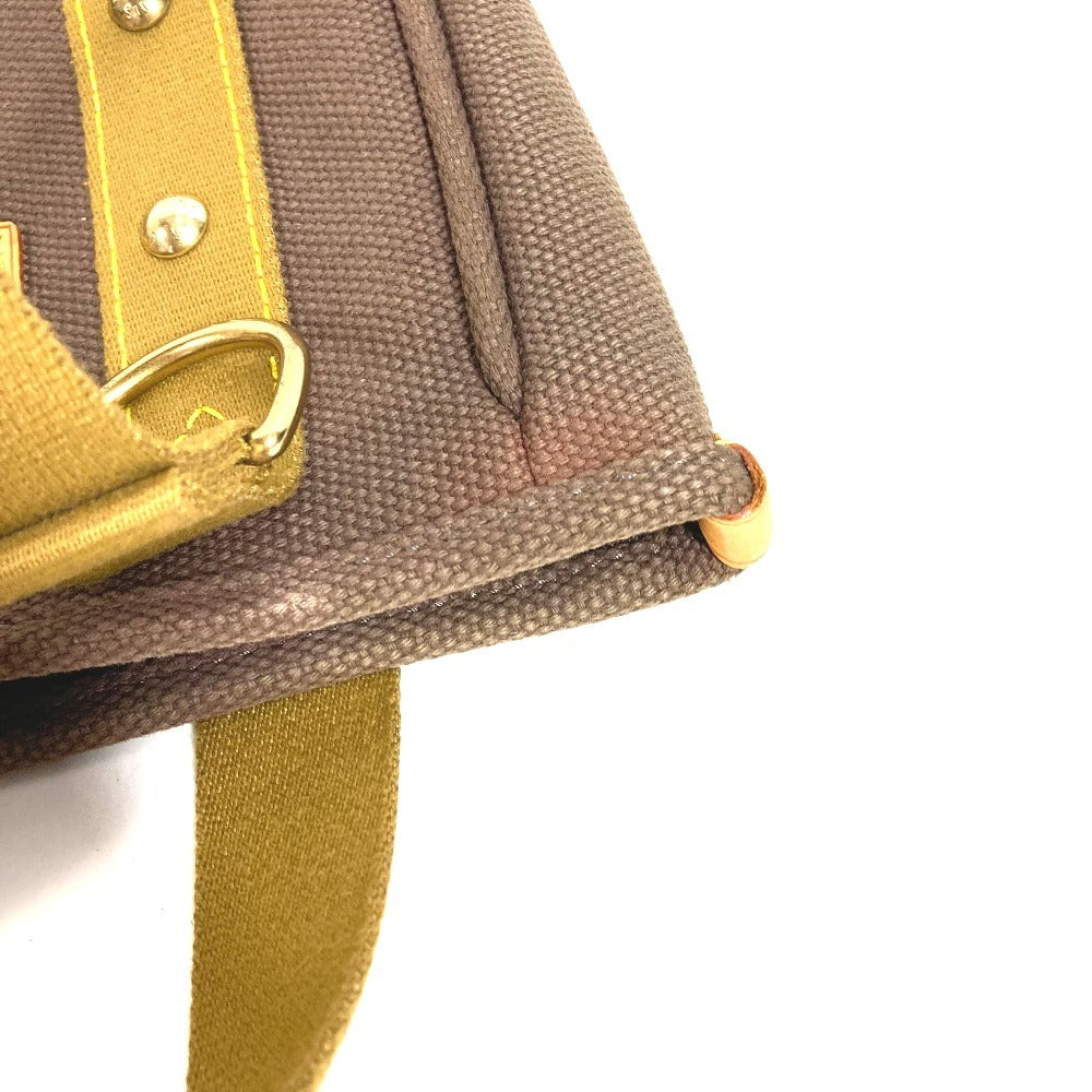 LOUIS VUITTON M40089 アンティグア カバPM カバ PM ハンドバック カバン トートバッグ キャンバス ユニセックス ブラウン
