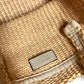 JIMMY CHOO Logo Bag Tote Bag Summer Bag Beach Bag Basket Bag Handbag Raffia Unisex Beige