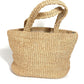 JIMMY CHOO Logo Bag Tote Bag Summer Bag Beach Bag Basket Bag Handbag Raffia Unisex Beige