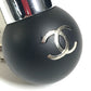 CHANEL CC ココマーク バイカラー 折り畳み傘 アンブレラ チェーンケース付き チェーンポーチ付き 傘 ナイロン ユニセックス ブラック