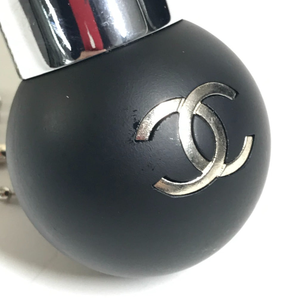 CHANEL CC ココマーク バイカラー 折り畳み傘 アンブレラ チェーンケース付き チェーンポーチ付き 傘 ナイロン ユニセックス ブラック