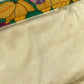 HERMES Vintage Bird Pattern Floral Pattern Bag Tote Bag Shoulder Bag Cotton Unisex Green