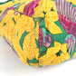 HERMES Vintage Bird Pattern Floral Pattern Bag Tote Bag Shoulder Bag Cotton Unisex Green