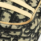 Dior Vintage Trotter Logo NO2 Bag Crossbody Pochette Shoulder Bag PVC/Canvas/Suede Unisex Black