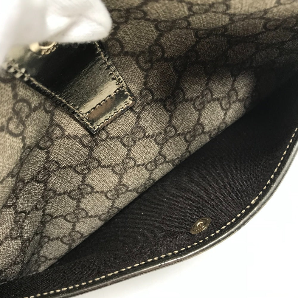 GUCCI 190258 GG ロゴ 肩掛け カバン ハンドバッグ 肩掛け ショルダーバッグ GGスプリームキャンバス ユニセックス ベージュ