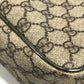 GUCCI 190258 GG ロゴ 肩掛け カバン ハンドバッグ 肩掛け ショルダーバッグ GGスプリームキャンバス ユニセックス ベージュ