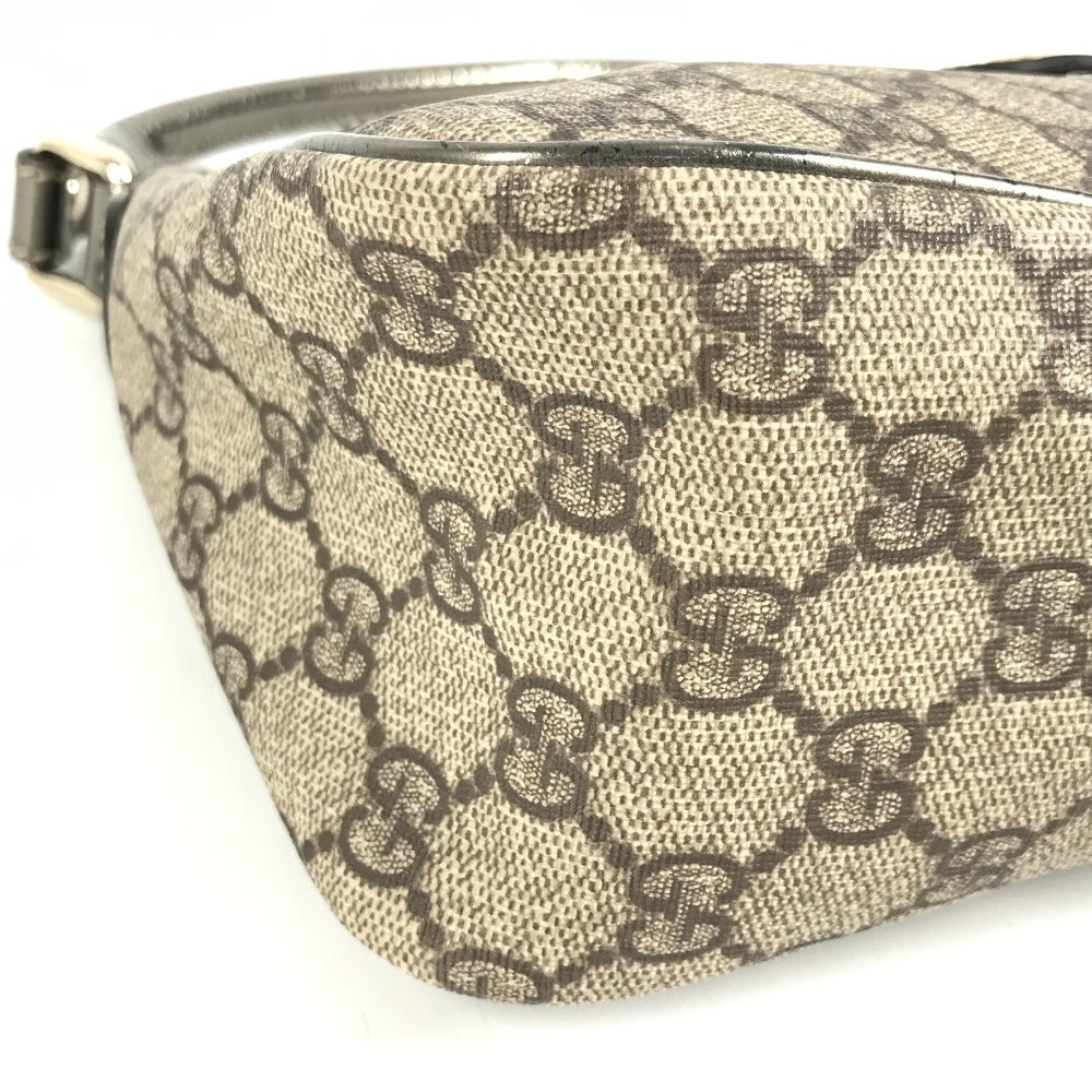 GUCCI 190258 GG ロゴ 肩掛け カバン ハンドバッグ 肩掛け ショルダーバッグ GGスプリームキャンバス ユニセックス ベージュ
